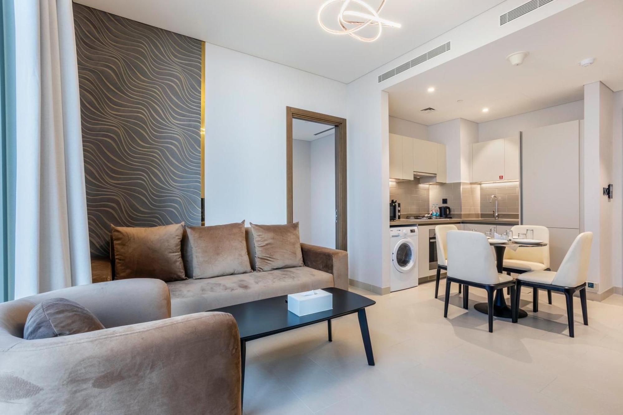Stay By Latinem Luxury 1Br Plus Study Holiday Home Cv A2712 Near Downtown Dubai Eksteriør billede